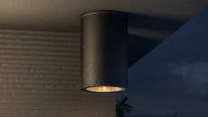 Потолочный светильник Roll GU10х1 50Вт IP 54, O307CL-01B