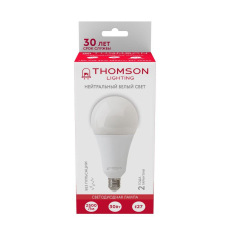 Лампа светодиодная Thomson E27 30W 4000K груша матовая TH-B2355