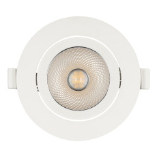 Светильник LTD-POLAR-TURN-R105-10W Warm3000 (WH, 36 deg, 230V) (Arlight, IP20 Пластик, 3 года)