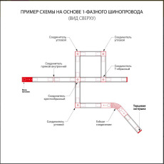 Ввод питания Elektrostandard TRP-1-1-BK 4690389112652