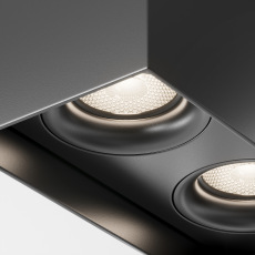 Потолочный светильник Slim GU10 2x50Вт C015CL-02B