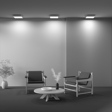 Потолочный светильник Zon 4000K 36W 120°, C032CL-36W4K-SQ-W