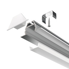 Алюминиевый профиль встраиваемый 30x10, ALM010S-2M