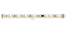 Светодиодная лента стандарт 2835, 120 LED/м, 11 Вт/м, 24В , IP20, Цвет: Теплый белый, SWG2120-24-11-WW-SPI-M