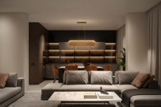 Настенный светильник (бра) Eclat FR6182WL-L5BS