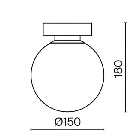Настенный светильник (бра) Basic form E14х1 40Вт MOD321WL-01B