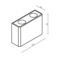 Архитектурная подсветка Show 3000K 4Вт IP54, O433WL-L4W3K