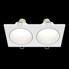Встраиваемый светильник Zoom GU10 2x50Вт IP 65 DL033-2-02W