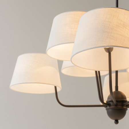 Подвесной светильник Modesto E14x8, MOD360PL-08B