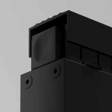 Уличный трековый светильник Points Exility IP 4000К 12Вт 36° черный, O-TR02-2-S-12WB4K