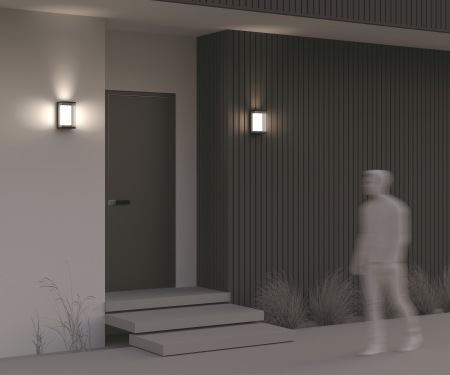 Настенный светильник (бра) Baker Street 3000К 10Вт IP 65, O021WL-L10B4K