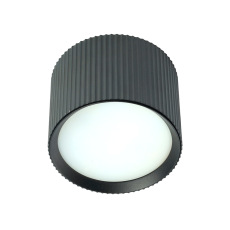 Светильник потолочный Feron HL458 Barrel ARIA 12W, 230V, GX53, черный
