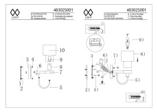 Бра MW-Light Элла 483025001