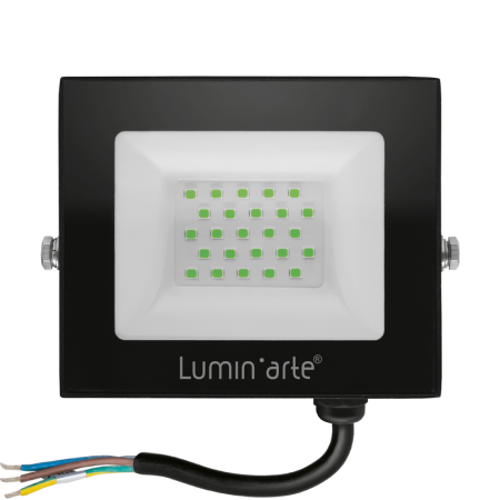 фото Светодиодный прожектор Luminarte LFL-30W/07 30Вт Зеленый цвет свечения IP65