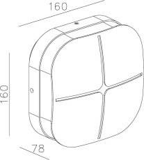 Уличный настенный светильник Deko-Light Corvi II 731074