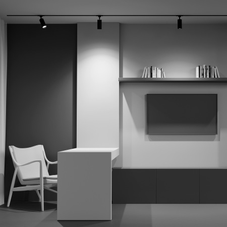 Трековый светильник Focus Trinity GU10 10Вт, TR028-3-GU10-B