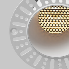 Встраиваемый светильник Dip 2700K 15Вт 50°, DL122-15W-2.7K-TRS-W