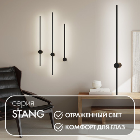 Настенный светильник  Denkirs DK5014-BK