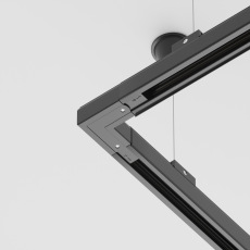 Коннектор угловой внутренний Trinity черный, TRA005CL-31B-R