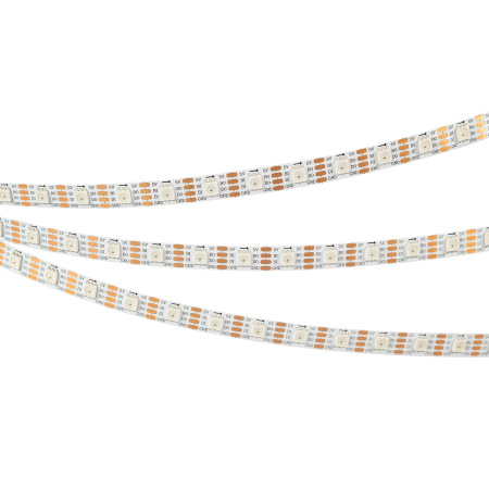 Лента SPI-B60-10mm 5V RGB-PX1-BPT (12 W/m, IP20, 5060, 5m) (Arlight, бегущий огонь)