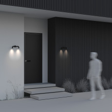 Настенный светильник (бра) Sleek 3000К 4Вт IP65, O477WL-L4GF3K