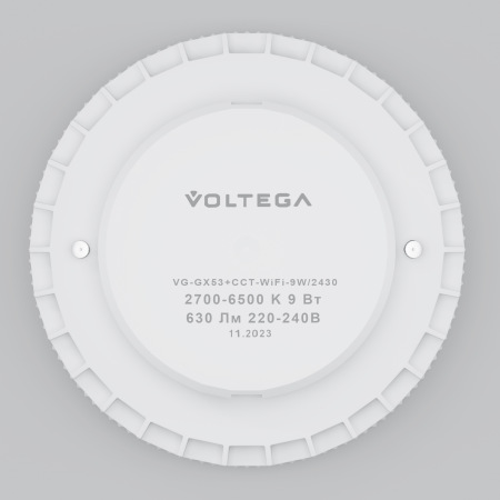 Светодиодная лампа Wi-Fi GX53 9W 2700K-6500K DIM, 2430