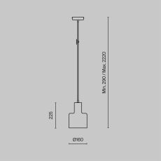 Подвесной светильник T434-PL-01-GR, T439-PL-01-GR