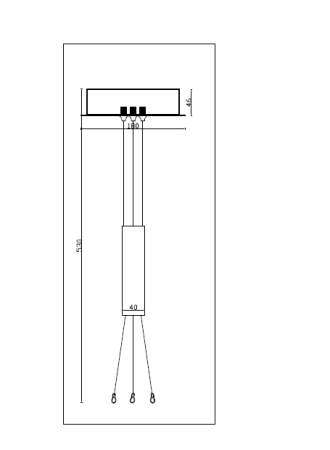 Универсальное крепление для круглых светильников Zon (400 и 600 мм), C032C-03-MG