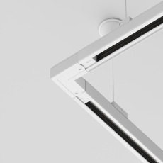 Коннектор угловой внутренний Trinity белый, TRA005CL-31W-R