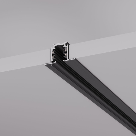 Трек встраиваемый LGD-4TR-TRACK-F-1000-BK-M (D) (Arlight, IP20 Металл, 3 года)