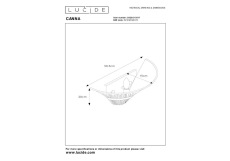 Настенный светильник Lucide Canna 09205/01/97