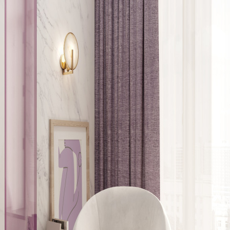 Настенный светильник (бра) Marmo E14х1 40Вт MOD099WL-01G2