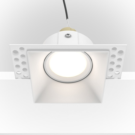 Встраиваемый светильник Dot GU10 1x50Вт DL042-01-SQ-W