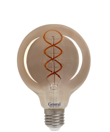 Светодиодная лампа GLDEN-G95DSS-6-230-E27-1800 1/5/20