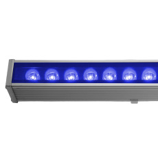 Светодиодный линейный прожектор для подсветки стен Feron LL-890 36W синий 85-265V IP65