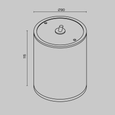 Потолочный светильник Bar O306CL-L7GF