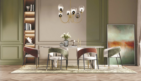 Подвесной светильник Aura E14х6 MOD016PL-06BS