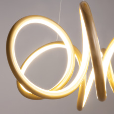 Подвесной светильник Curve 2600-3500К 52Вт, MOD241PL-L60BSK