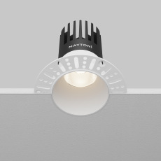 Встраиваемый светильник Dip 4000K 15Вт 50°, DL122-15W-4K-TRS-W