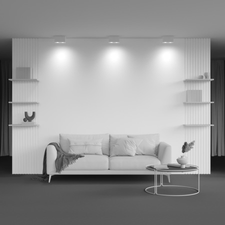 Потолочный светильник Atom GU10 2x50Вт C017CL-02W