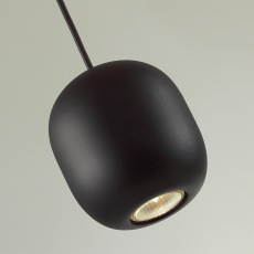 5060/1BA PENDANT ODL24 449 черный/металл Подвес GU10 LED 4W COCOON