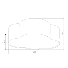 Потолочный светильник TK Lighting 4230 Cloud