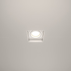 Встраиваемый светильник Atom GU10 1x50Вт DL003-01-W