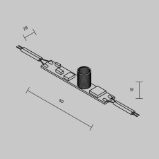 Диммер 12-24VDC 3A, 751004