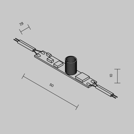 Диммер 12-24VDC 3A, 751004