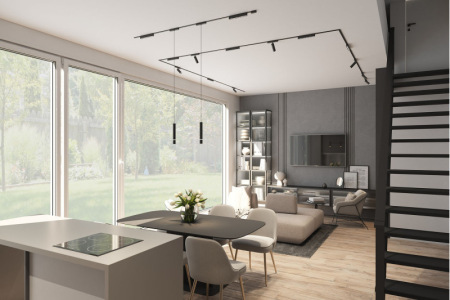Трековый светильник AIR HANG DK5345-BK