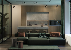 Трековый светильник Elti Duo Exility 3000K 24Вт 36°, TR005-2-2X12W3K-B