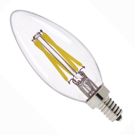 Светодиодная лампа филамант E14, 220 Вольт, 5 Ватт, 50144