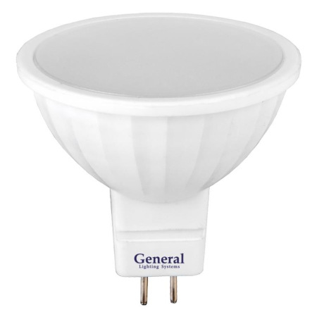 Светодиодная лампа GLDEN-MR16-10-230-GU5.3-6500