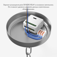 Wi-Fi реле Denkirs RL1002-SM